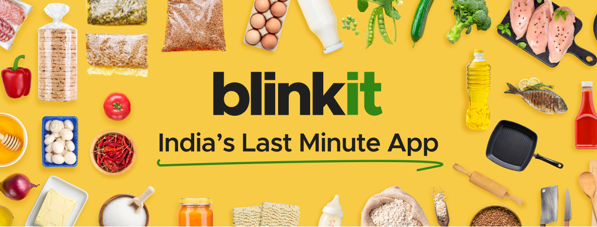 Blinkit 10-minute delivery service electronics.